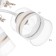 Mia chandelier 5x60W E27 white, gold 59x18x24cm