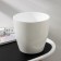 Kashpo for flowers with an insert "grace", 4.5 l, white color