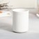 Tea couple ceramic "Enjoy", mug 200 ml, saucer 17.8x13.3 cm, white color