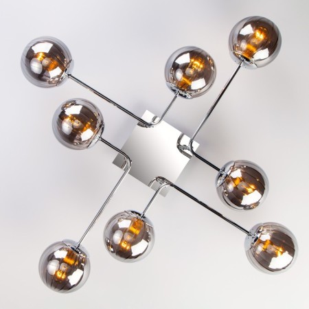 Evita 8x40W E14 chandelier chrome-3