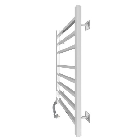 The electric heated towel "Sanprise" Quadro P8, 500x800 mm, left, chrome-3