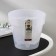 Kashpo for flowers with an insert "Porto", 2.4 l, the color is transparent