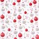 Packaging paper "red balls", gloss, bilateral, 80 g/m2, 70 x 100 cm