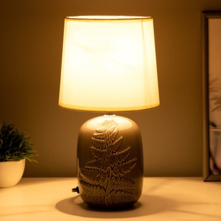 Table lamp "Arizzi" E14 1x40W gray 20x20x32.5 cm-1