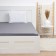 Electris sheet Ethel 160*200*25 cm, col. Gray, 100% cotton, Maco-Satin, 114g/m2