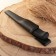 Tourist knife "Ural" 21cm, blade 98mm/1.8mm, black