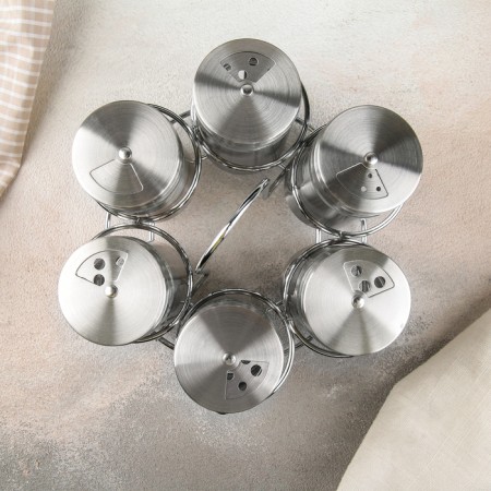Set for spices on the Stagnes "Universal", 15 × 12 cm, 100 ml, 6 pcs-2