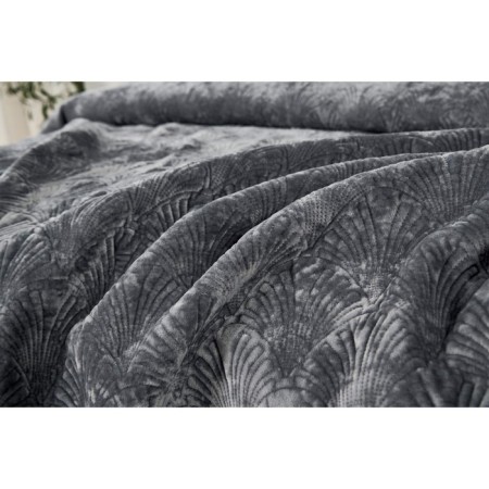 Cover with pillowcases Sofi de Marko "Rosalin", size 240x260 cm, 50x70 cm - 2 pcs, color gray-4