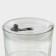 Glass glass with a lid and a tube, 450 ml