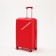 Big suitcase 28 ", lightning department, code castle, 4 wheels, red color