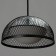 Lamp Bayerlux "Istan" LED black-gray 19.5x19.5x18-118 cm