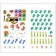 Three cats. Labyrinths with stickers. Fun travel