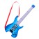 Musical guitar "Rock star", sound light, blue color