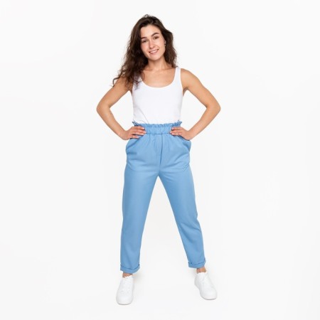 Women's pants, blue jeans, size 46-3
