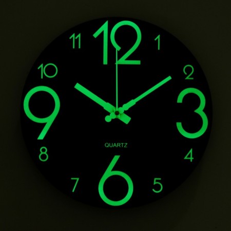Luminous wall clocks, D-30 cm-1