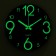 Luminous wall clocks, D-30 cm