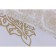 Sintra bathroom curtains, 180 x 200 cm, beige color