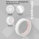 Adhesive tape bilateral, 18 mm x 12 meters, erichkrause, transparent