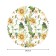 The tablecloth “corn and sunflowers”, round, Saten, d = 150 cm