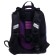 School backpack 38 x 30 x 16 cm, ergonomic back, Stavia "Tilda", blue/lilac/gray