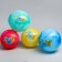 Ball children's mixes "Krosh", 22 cm, 60 g, marble, mix