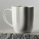 Mug ceramic uneven edge "divorces", 350 ml, blue color