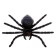 Fun "Spider", black color, 20 × 15 cm
