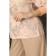 Female jumper, size 46, peach color