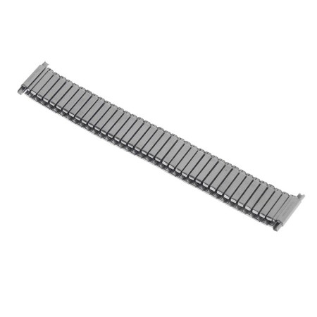 22 mm watch strap, metal, silver-1