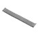 22 mm watch strap, metal, silver