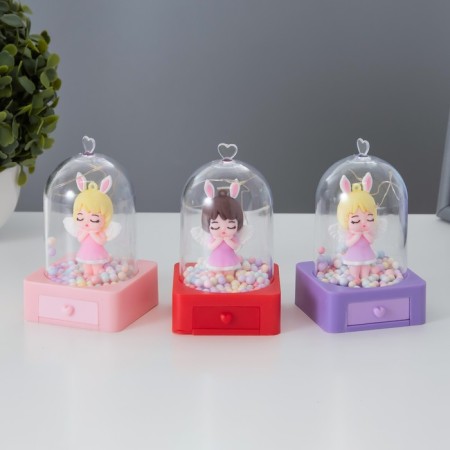 Nightlight "Angels" LED from batteries 3xlr1130 MIX 7x7x11.5 cm Risalux