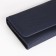 Women's wallet on the button, blue color