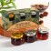 A set of jam with pine cones “Graphics”: with lingonberries, classic, with pears, 90 g (3 pcs. X 30 g).