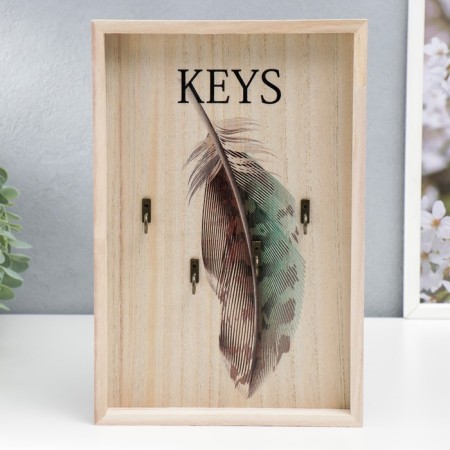 Decorative woods "Peryshko" 29.5x19.8x2.7 cm