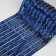 Satin tape with scorpion, 15 mm, 18 ± 1 m, dark blue color/silver No. 120