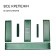 The flowerbed is galvanized "trapezoid", d = 100 cm, h = 15 cm, green, Greengo