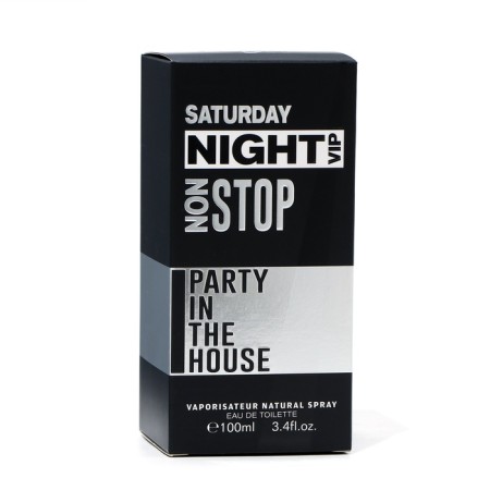 Men's toilet water Saturday Night, 100 ml-4
