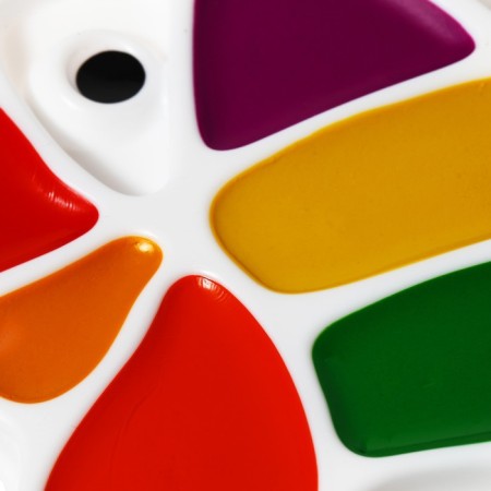 Watercolor "Ray", "Fish", 9 colors, without brush-2