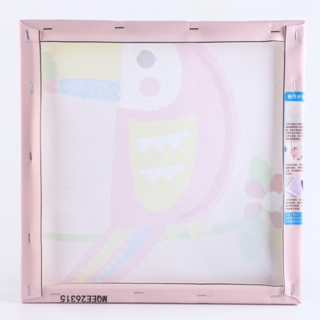 Application with pompom "Tukan" size - 30 × 30 cm, glue 30 ml-6