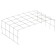 Double -tier smoke Royalgrill ™, 39x27x16 cm, steel 0.6 mm
