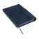 Dated 2025 diary, A5, 176 sheets of Escalada, a solid cover made of artificial leather, pancake embossing, lies, cream block 70 g/m2, blue