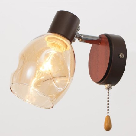 Bra with a switch 5938/1 E14 40W coffee-chrom 15x12x16 cm-1