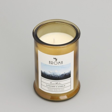 Aromatic candle in the bank "Fragrant lavender", 40h, 95 gr, in the box-4