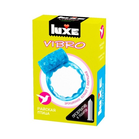 Luxe Vibro Vibrook Paradise Bird + condom 1 pc.