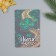 Growing postcard "Good luck" 10*15 cm