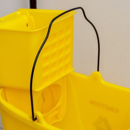 Carriage trim with mechanical spin, 24 l, yellow color-4