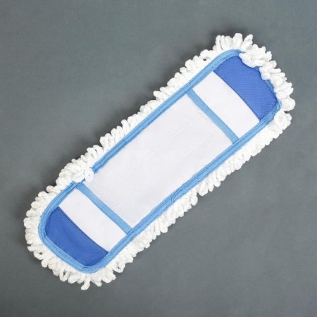 Nozzle for a flat mop of the share, 40 × 12 cm, microfiber, color mix-5