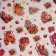 Packaging paper "New Year's sleigh", gloss, 1 sheet, 80 g/m2, 70 x 100 cm