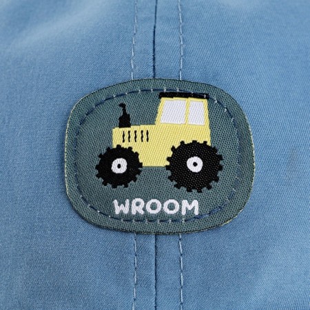 Children's cap for the boy "Tractor", district. 48-50-6