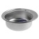 Kitchen sink Mixline 532307, mortise, thickness 0.8 mm, 51x51x17 cm, vol. 3 1/2 ", with Siphon